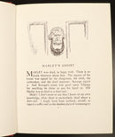 1974 A Christmas Carol: Charles Dickens Vintage Fiction Book Arthur Rackham-7