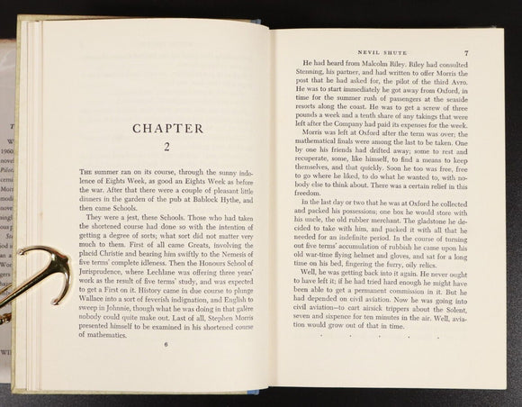 1961 Stephen Morris by Nevil Shute Vintage British Fiction Book 1st US Edition