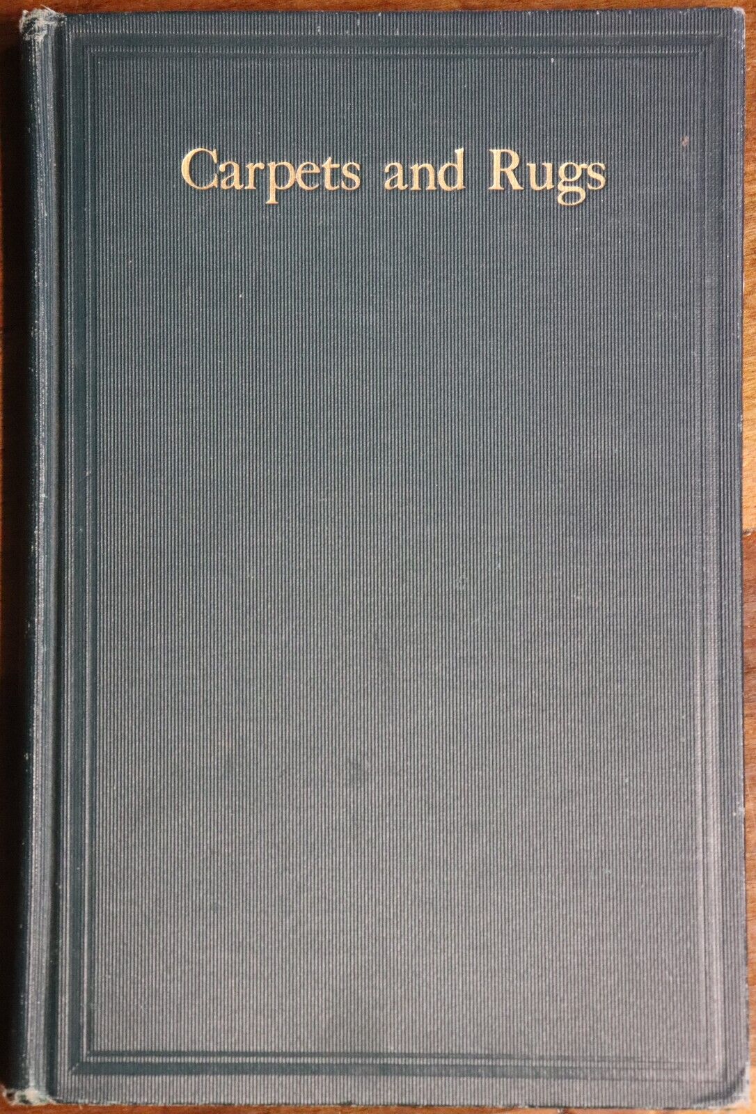 1923 Carpets & Rugs by Otis A. Kenyon Antique American History Book