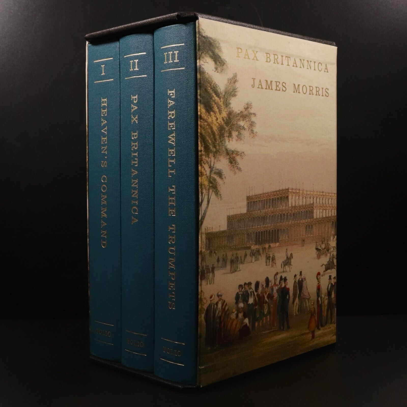 1992 3vol Pax Britannica by James Morris Folio Society British History Book Set