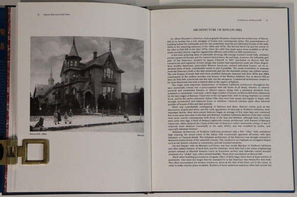 1988 Rincon Hill & South Park San Francisco American Architecture & History Book