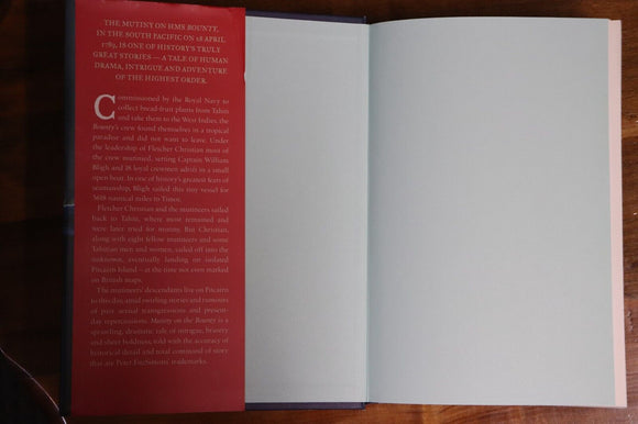 2018 Mutiny On The Bounty Author Signed 1st Ed. Travel & Exploration Book