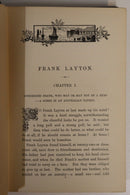 c1900 Frank Layton: An Australian Story Antique Australian Fiction Book-3