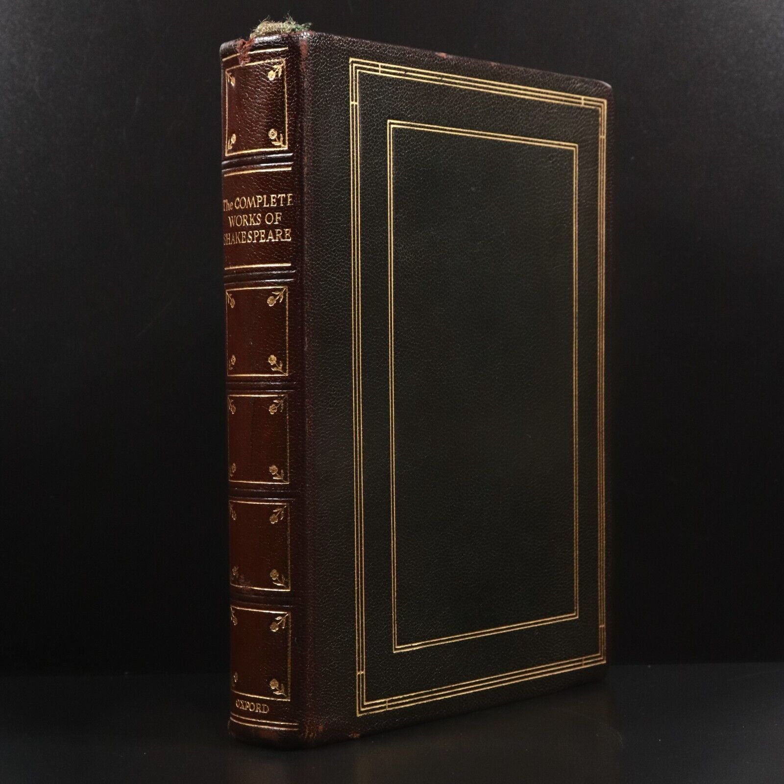 1945 Complete Works Of William Shakespeare Antique Literature Book Oxford Ed.