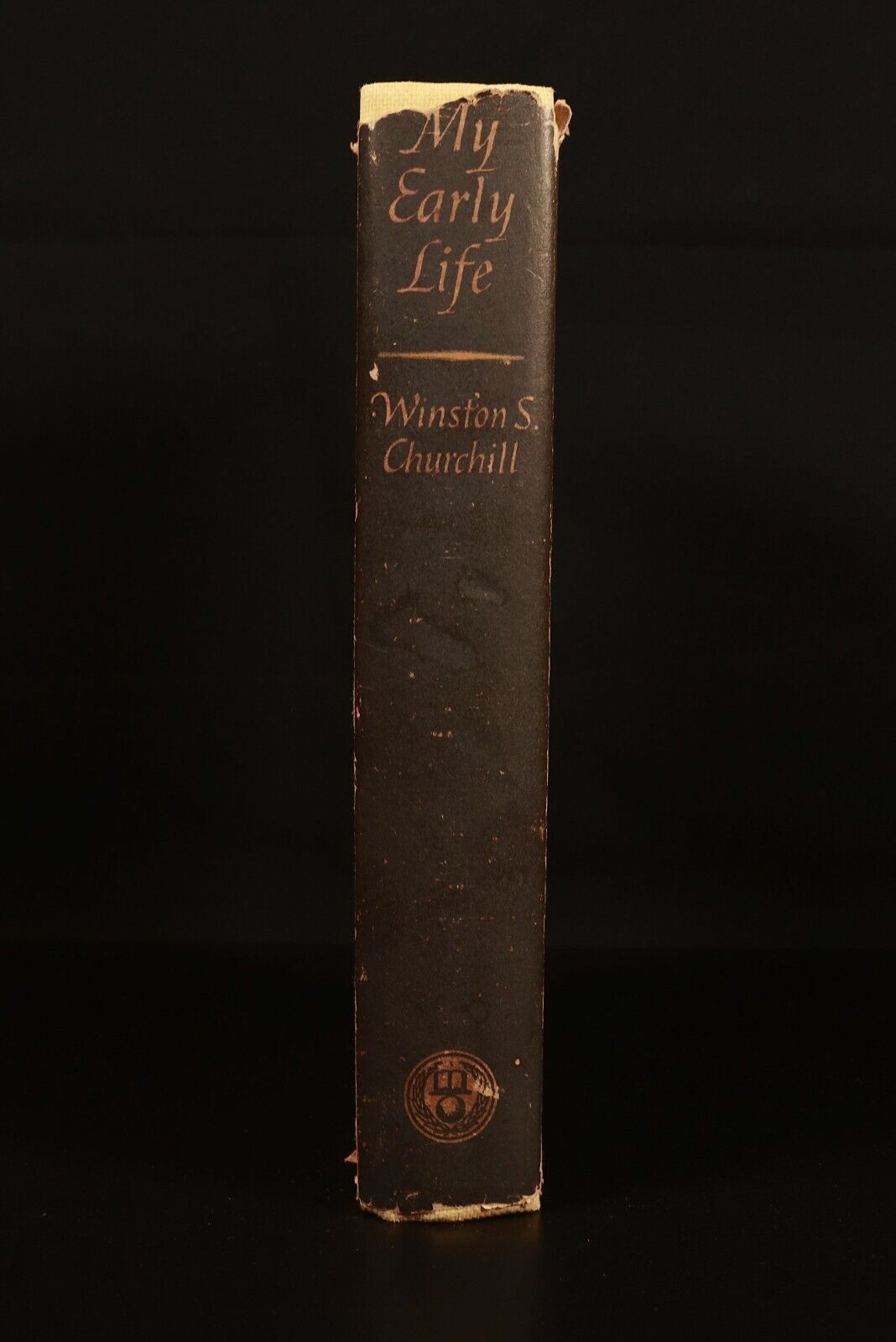 1944 My Early Life: Roving Commission by Winston Churchill Antique History Book