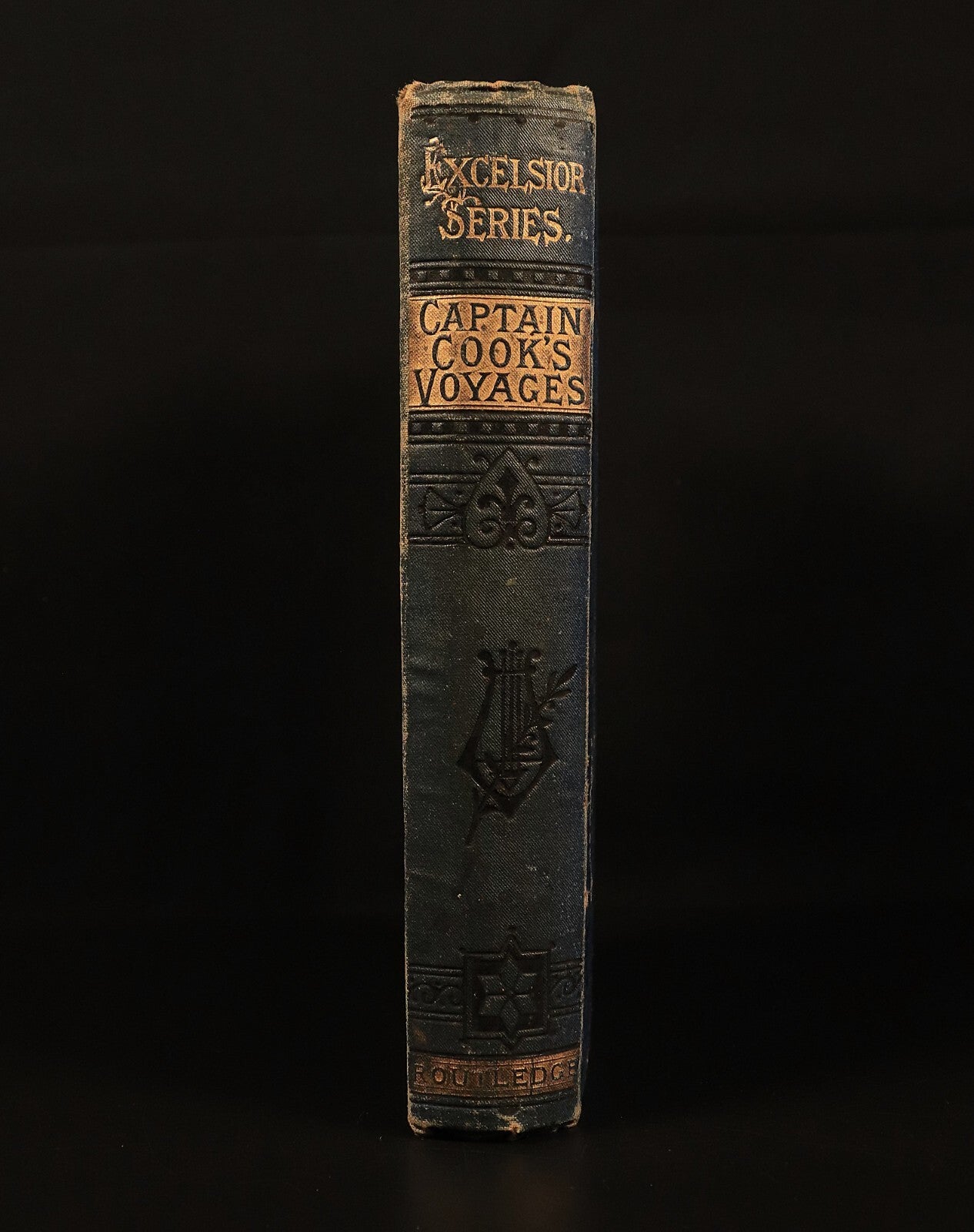 1882 Captain Cooks Three Voyages Round The World Antique Exploration Book - 0
