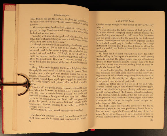 Charlemagne & Genghis Kahn by Harold Lamb c1950 Book Collectors Library 2vol