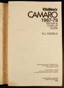 1979 Chilton's Camaro 1967-79 Repair & Tune-Up Guide Automotive Reference Book-3