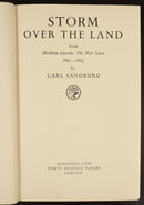 1943 Storm Over The Land by Carl Sandburg American History Book Abraham Lincoln-3