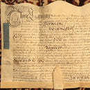 1716 Indenture Conveyance English Legal Document Manuscript Vellum Lease-1