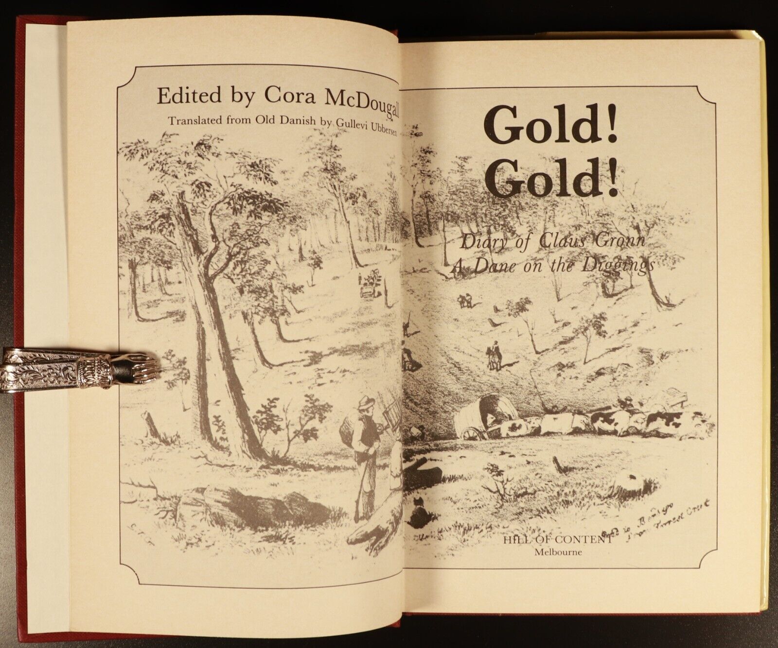 Gold! Gold! Diary Of Claus Gronn by C. MacDougall Australian Gold Mining Book