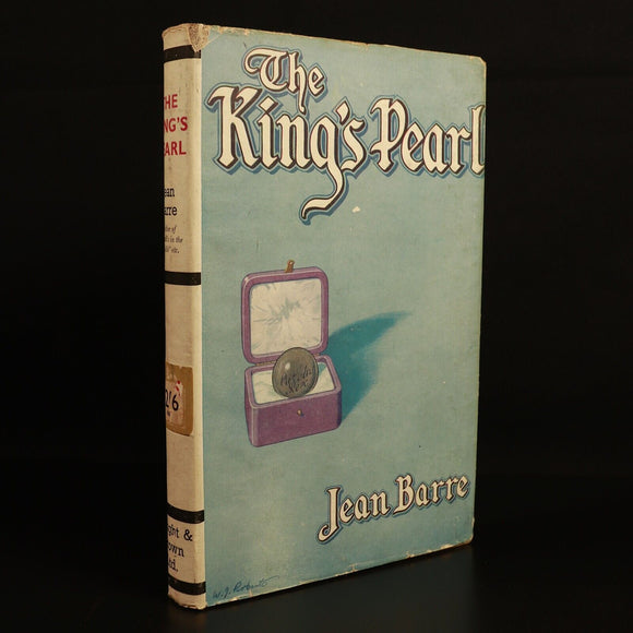 c1945 The King's Pearl by Jean Barre British Fiction Book w/Dustjacket 1st Ed