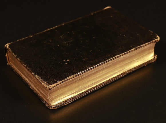 L'Imitation De Jesus Christ par De Lamennais 1885 Antique French Theology Book