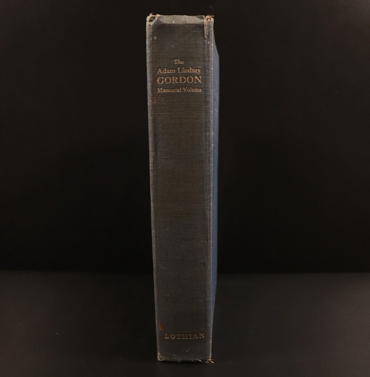 1926 The Adam Lindsay Gordon Memorial Volume by E.A. Vidler Antique Poetry Book