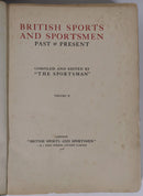 1908 British Sports & Sportsmen - Past & Present Antique Sports History Book-2