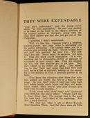 1943 They Were Expendable by W.L. White WW2 American Military History Book-7