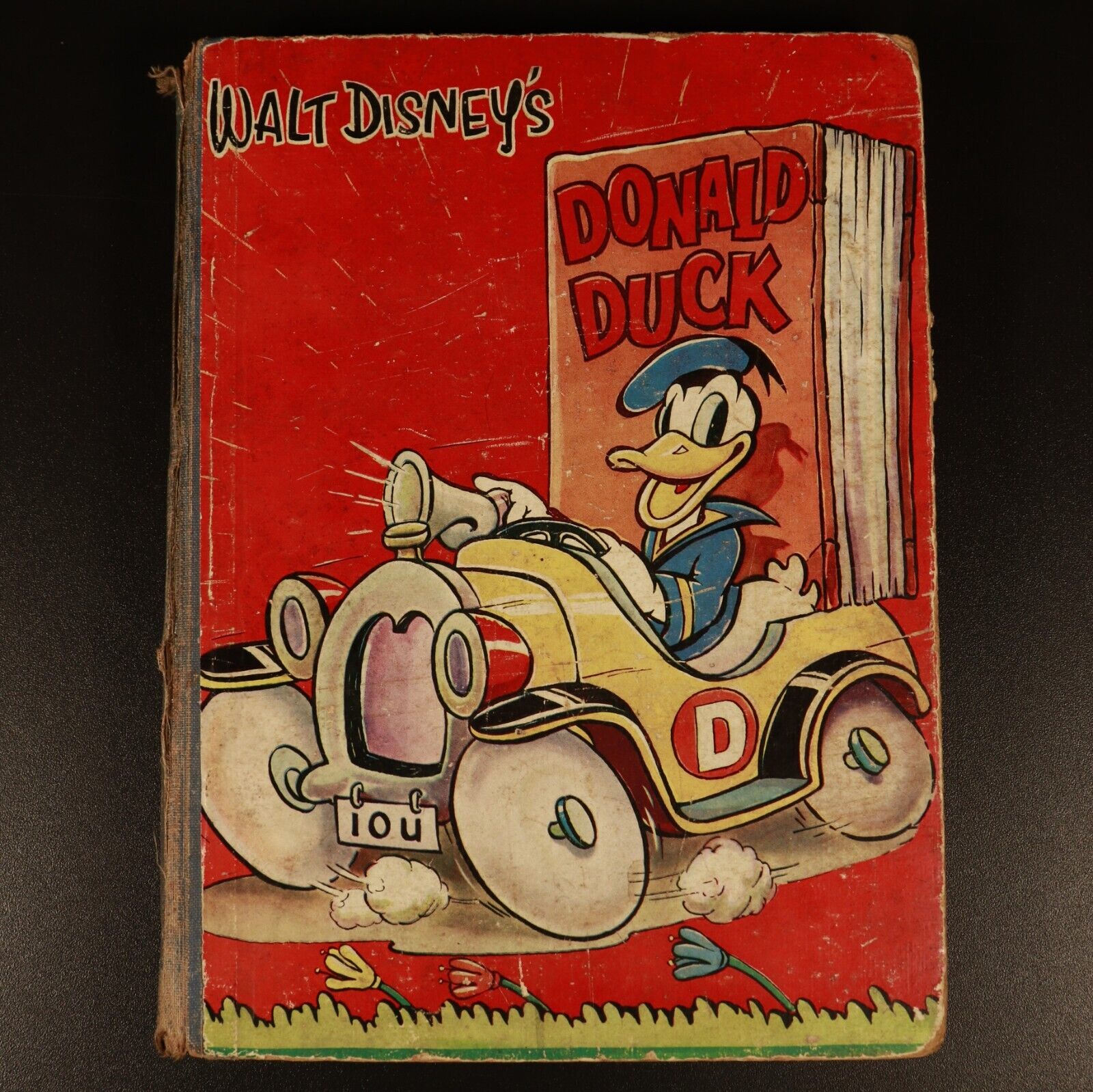 c1930's Walt Disney's Donald Duck Antique Illustrated Childrens Book Birn Bros.