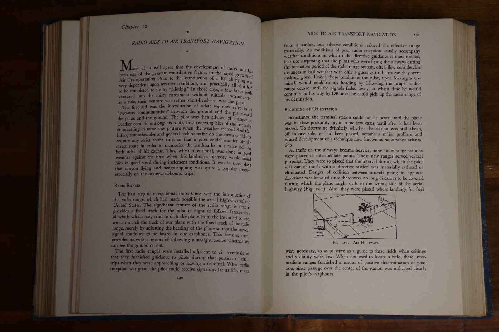 1943 Air Transport Navigation by P Redpath Antique Flight Pilot Navigation Book