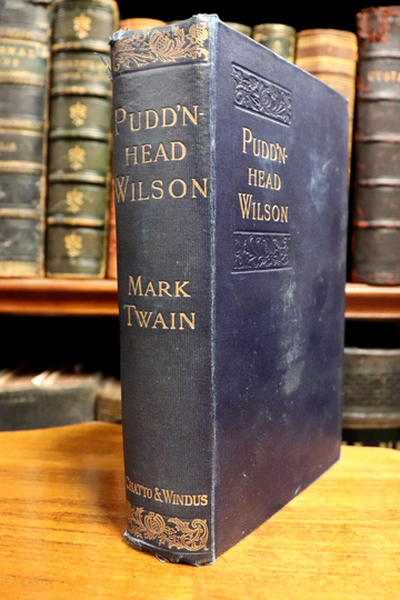 1908 Pudd'nhead Wilson A Tale by Mark Twain Antique American Fiction Book