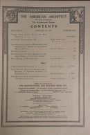 1926 The American Architect Magazine January No. 2489 Architecture Magazine-2