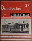 1958 Destination Circular Quay Pictorial Review Of Sydney Tramcars Rail Book-1
