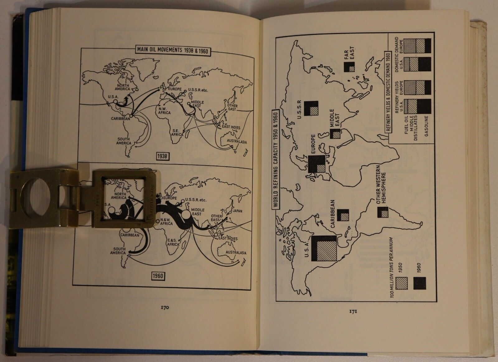 1962 Oil Companies & Governments by J Hartshorn Oil Industry History Book