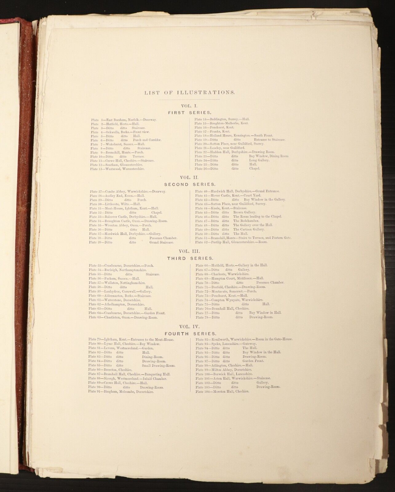 1869 4vol The Mansions Of England In Olden Time Antiquarian Architecture Books