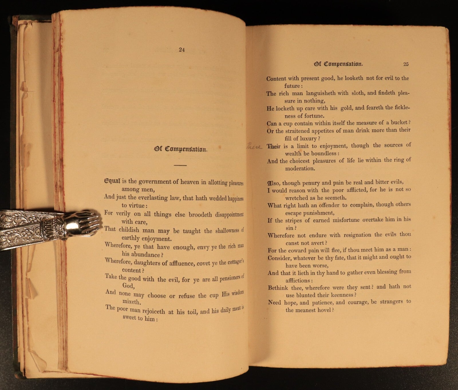 1848 Proverbial Philosophy by Martin Farquhar Tupper Antique Philosophy Book