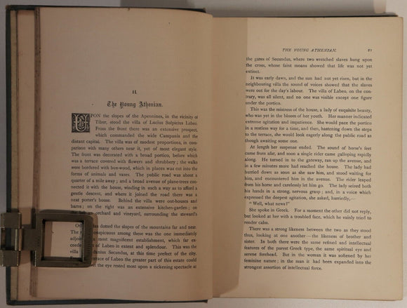 1900 Helena's Household: Tales Of Rome Antique Roman Literature Fiction Book