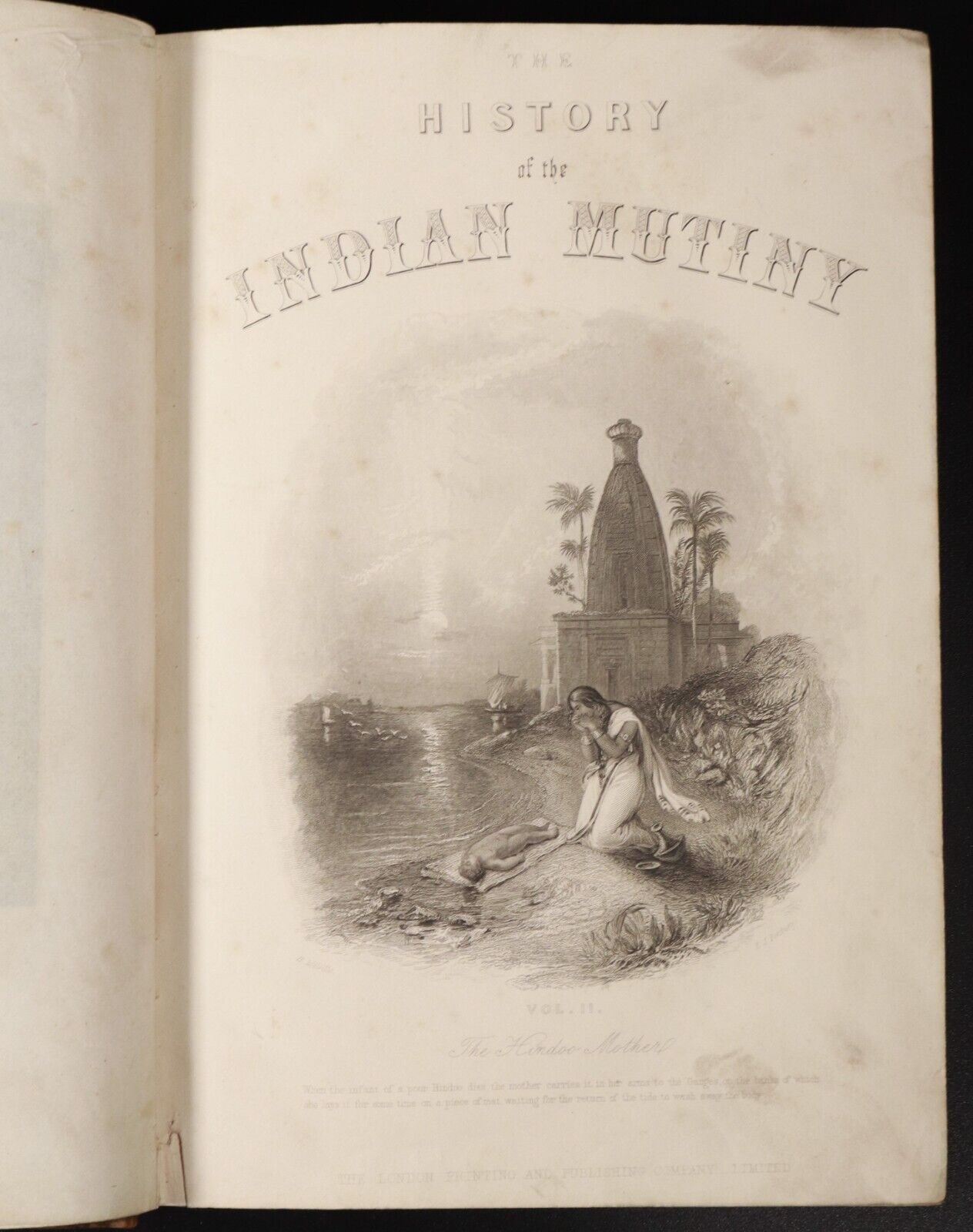 c1858 2vol History Of The Indian Mutiny Antiquarian Military History Book Set