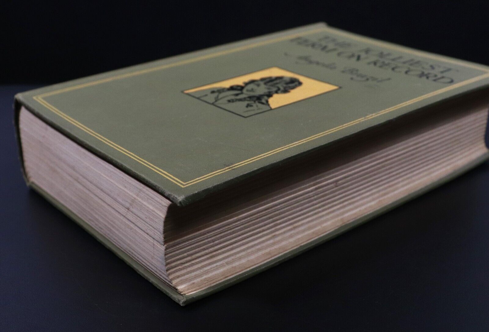 c1920 The Jolliest Term On Record by Angela Brazil Antique Fiction Book B Salmon - 0