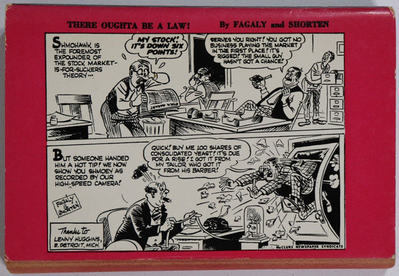 1958 There Oughta Be A Law Vintage American Cartoon Comedy Paperback Book