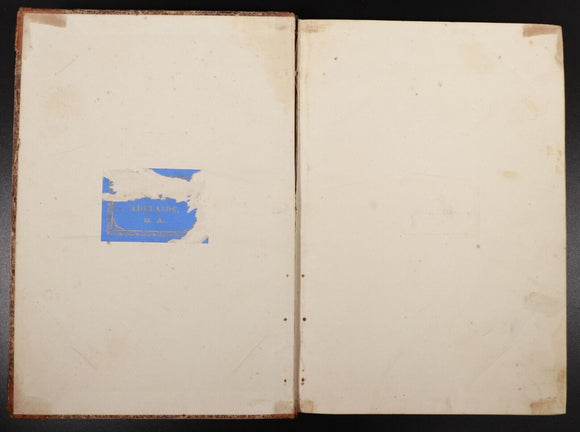 1835 Leigh Hunt's London Journal & The Printing Machine Antiquarian British Book