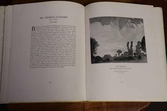 1950 Two Centuries Of British Watercolour Painting 1st Edition Art History Book