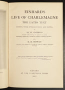 1915 Einhard's Life Of Charlemagne The Latin Text History Book by Garrod & Mowat-3