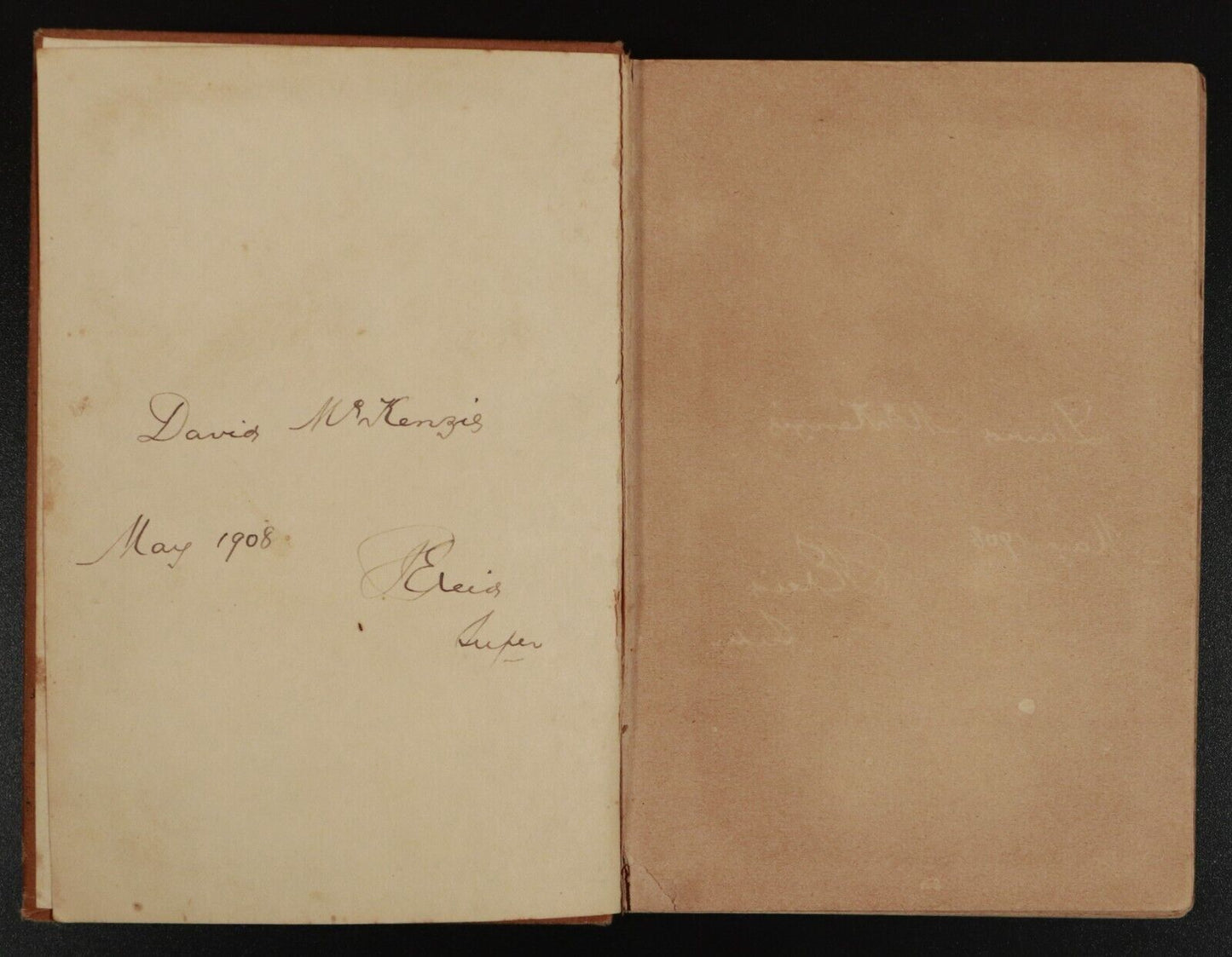 c1905 The Captain's Story or The Disobediant Son W.S Martin Antique Fiction Book