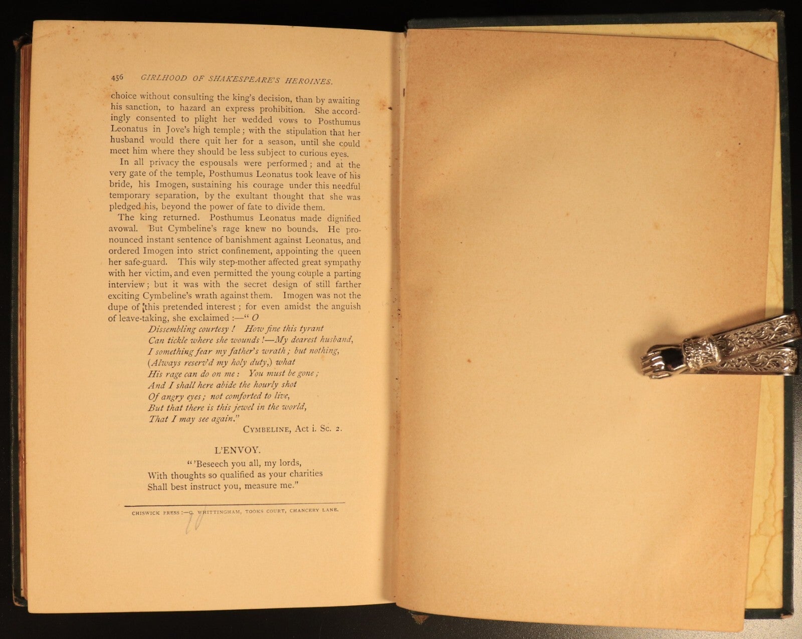 1879 The Girlhood Of Shakespeare's Heroines Mary Cowden Clarke Antique Book