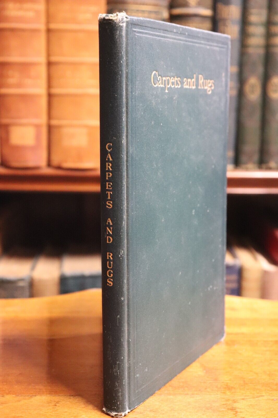 1923 Carpets & Rugs by Otis A. Kenyon Antique American History Book - 0