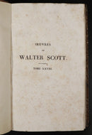 1830 25vol Oeuvres De Walter Scott Antiquarian Fiction Books Set French MAP-15