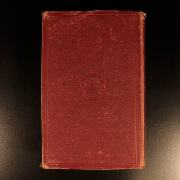 1874 Cicero Select Letters by Albert Watson Antique Roman History Book Clarendon