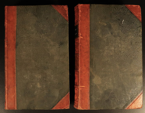 1845 4vol History Of The Reformation by D'Aubigne Antique History Book Set