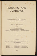 1918 Banking & Currency by Ernest Sykes - Antique Financial Reference Book-2