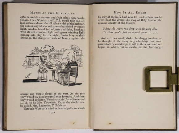 1948 Mates Of The Kulalong by Leslie Rees Antique Australian Fiction Book