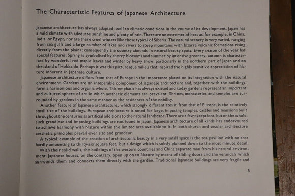 1970 The Great Architecture Of Japan Japanese Architectural Reference Book