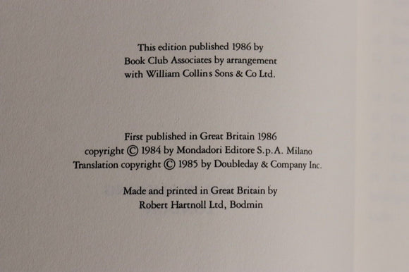 1984 Christopher Columbus: The Dream & The Obsession American History Book