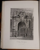 c1875 Picturesque Europe - Division 6 Rare Antiquarian Engravings Plates Book-4