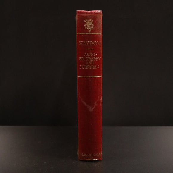 1950 The Journals Of Benjamin Robert Haydon Vintage British Art History Book