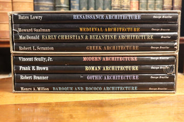 1962 8vol The Great Ages Of World Architecture Reference Book Set With Slipcases - 0