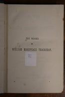 1876 The Works Of William Makepeace Thackeray Antique British Literature Book-10
