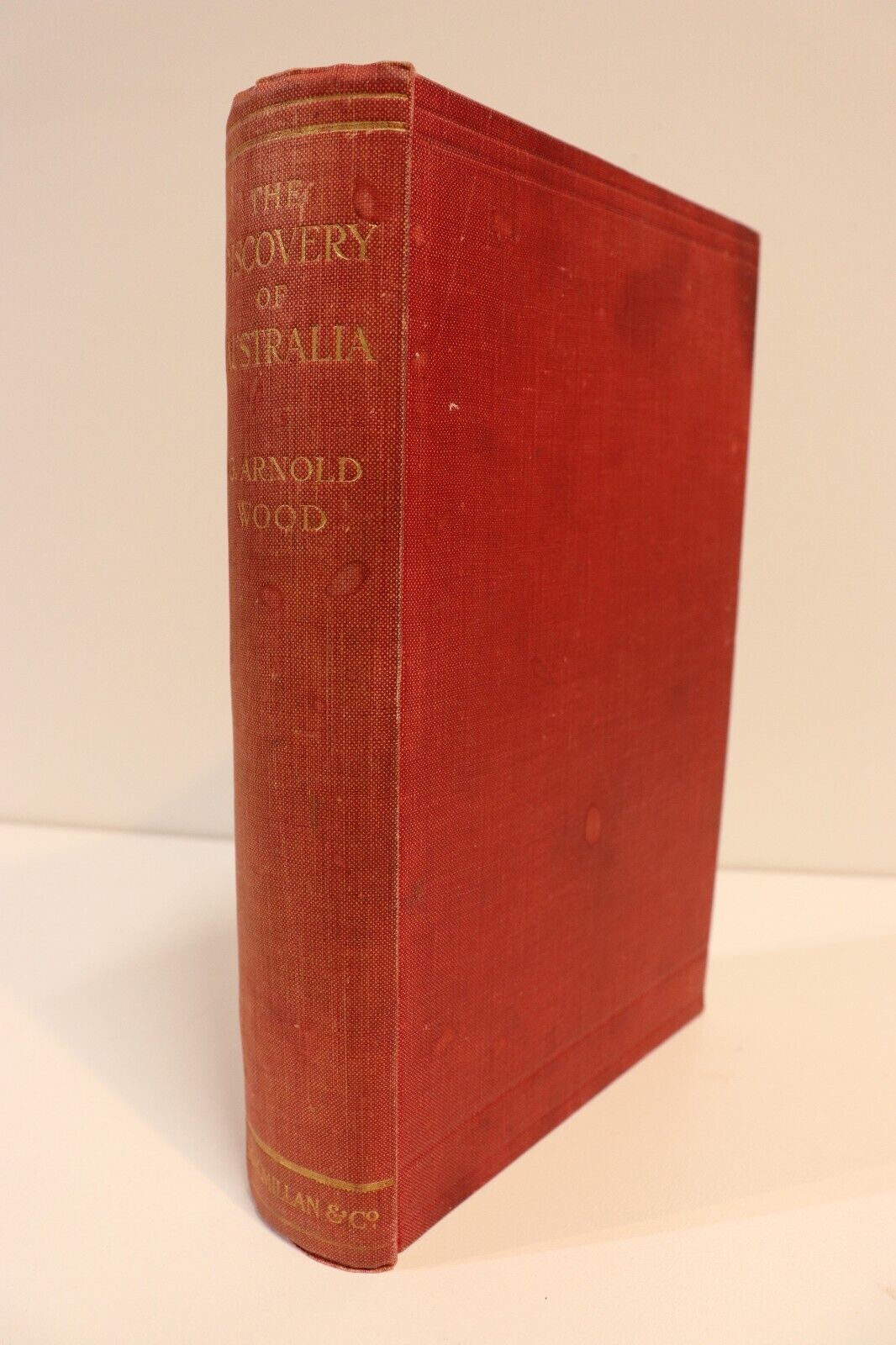 1922 The Discovery Of Australia by G. Arnold Wood Australian History Book